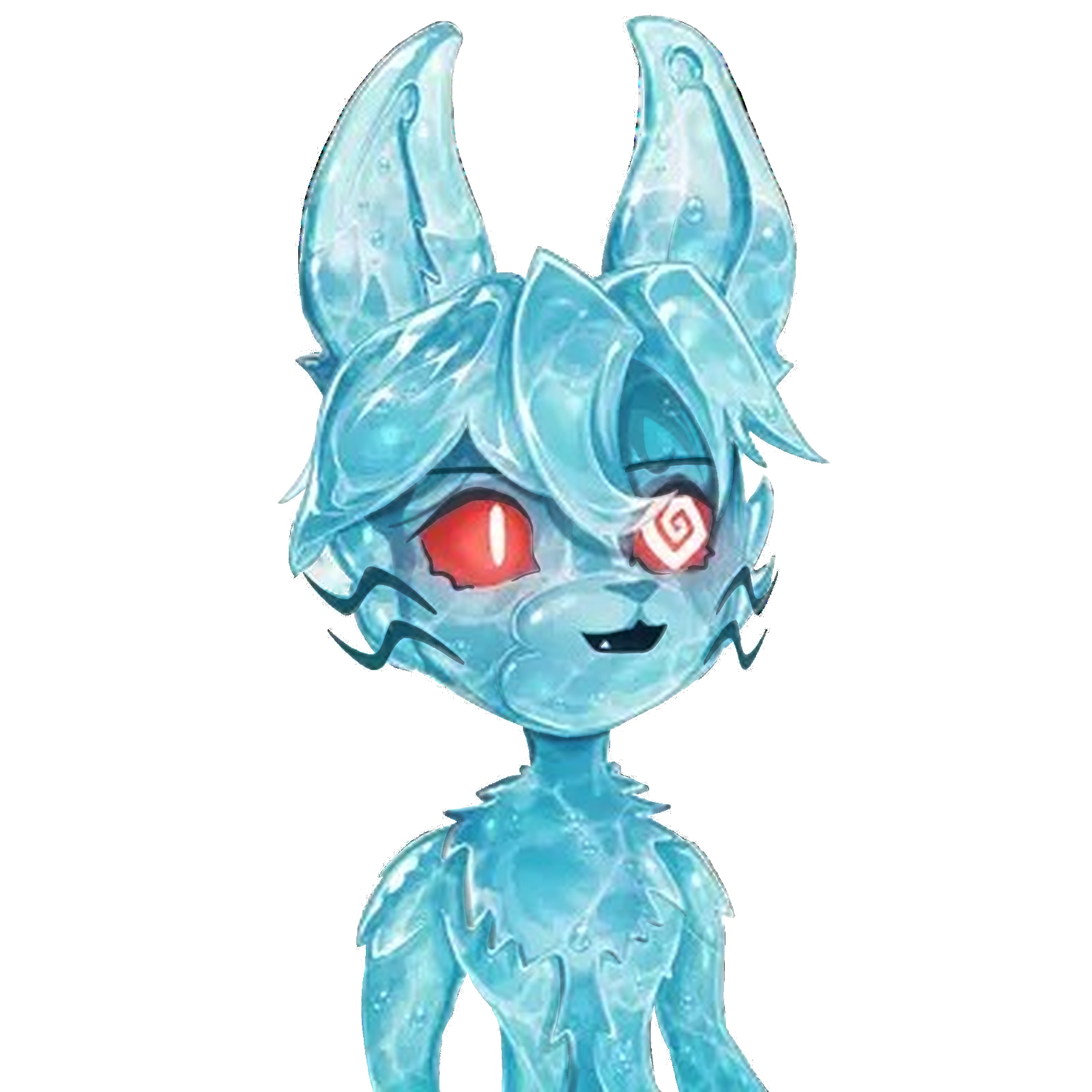 Aqua Glass body trait
