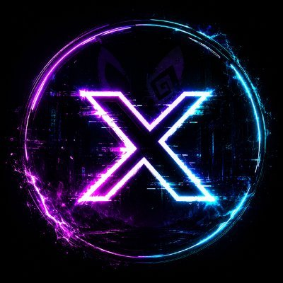 VEXX neon X emblem